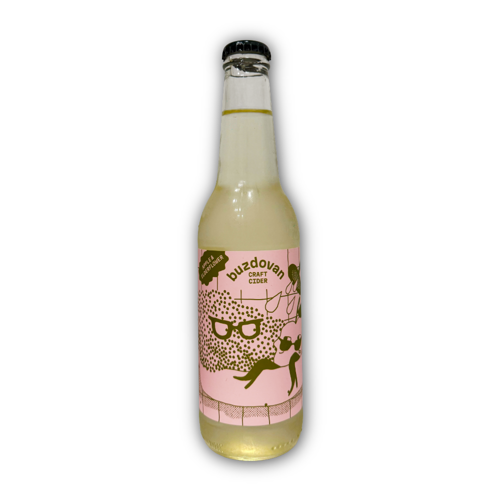 Buzdovan APPLE & ELDERFLOWER CIDER 0,33L