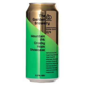 Garden MOUNTAIN IPA CROSBY HOPS SHOWCASE 0,44L