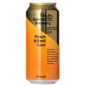 Garden PEACH & BASIL FRUITED SOUR 0,44L